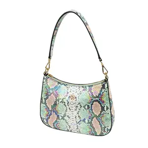 Hot Sale Ladies New Bags Pu Women&#39; s Bag Snake Pattern Armpit Shoulder Bag