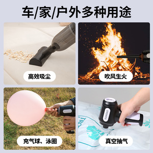 Chongteng <b>Handheld</b> Cordless Car <b>Vacuum</b> Cleaner 0.3L Battery Powered Portable Dual Use For Car And Home - Product Image 4