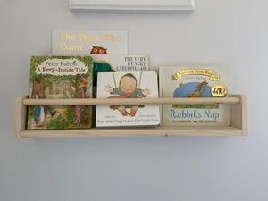 Junji rắn gỗ thông mộc mạc nổi Kệ Sách Khai hoang gỗ kệ gỗ cho phòng khách hoặc nhà bếp - Product Image 2