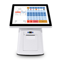 Pantalla táctil Android pos sistema minorista caja registradora escritorio pos hardware con impresora térmica fábrica OEM pos máquina de facturación