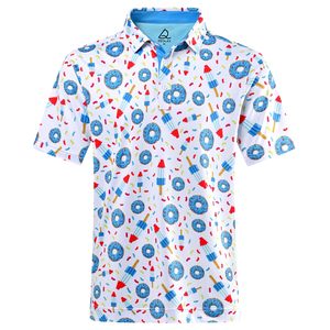 OEM logotipo personalizado de secado rápido de alta calidad de golf impreso pulóver Polo de punto Polo para los hombres - Product Image 6