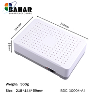 Boîtier BAHAR ENCLOSURE, boîtes de projet électroniques de haute technologie, panneau de commutation supérieur, boîtier de bureau, BDC 30004