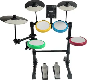 Chino internacional más reciente profesional tambor profesional set acústico kit de batería