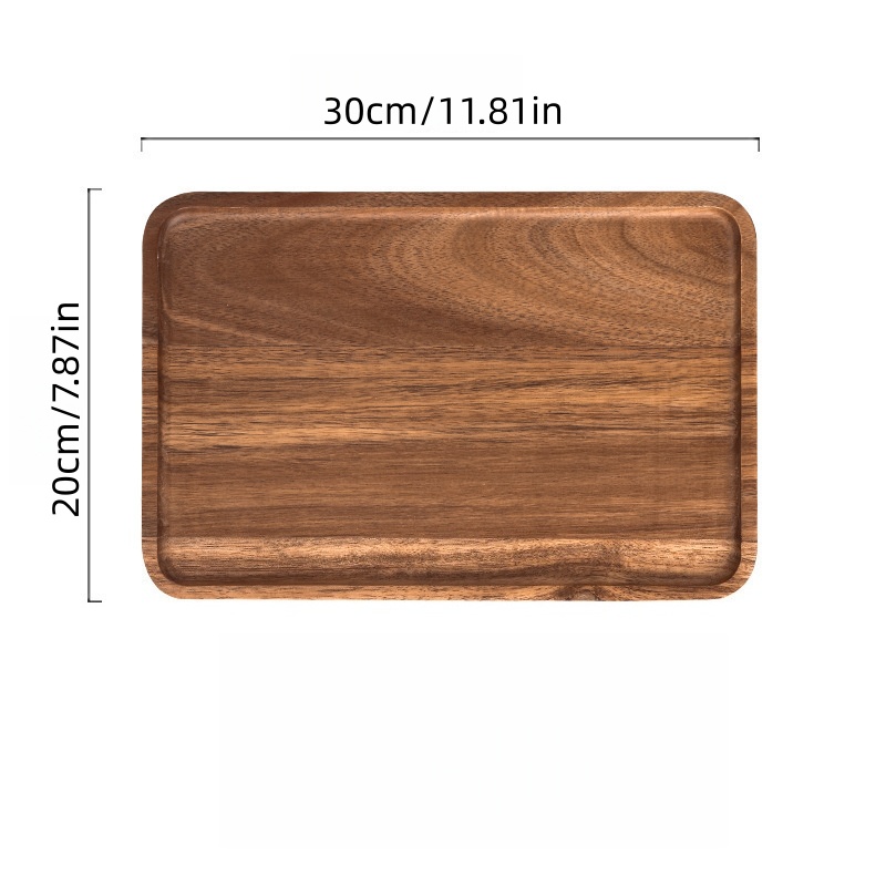 bois burly rectangulaire
