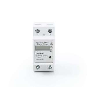 Interrupteur intelligent Tuya WIFI avec contrôle à distance et surveillance de la consommation d'énergie pour maison connectée, compteur d'énergie Tuya - Product Image 2