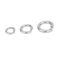 Hot Sale M8 Stainless Steel 316 Double Spring Washer High Pressure Bronze Split Washer with DIN Standard and Plain Finish
