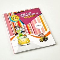 Impression personnalisée de livres d'activités éducatives préscolaires, cahiers d'exercices pour enfants, manuels scolaires en couleur, fabrication OEM