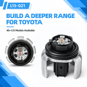 L15-021 LED ไฟท้ายหลังแบบ LED สีแดง 2 พิน 1.9W 215LM สำหรับโตโยต้า เวลไฟร์ ไฮลักซ์ - Product Image 1