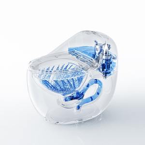 Assentos de Vaso Sanitário em Forma de Ovo por Atacado, Pequenos, para Banheiros Comuns, Fabricados em Peça Única - Product Image 3