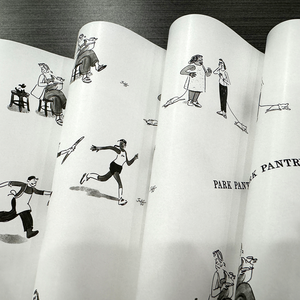 Directo de la entidad de la fábrica, papel revestido blanco personalizado, tejido elegante de arte Kraft para producción, embalaje, impresión de corte longitudinal incluida - Product Image 4