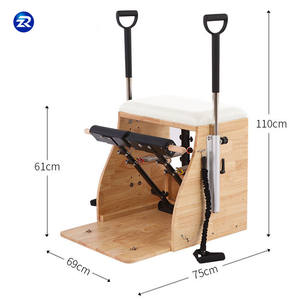 Formation <span class=keywords><strong>d</strong></span>'<span class=keywords><strong>équilibre</strong></span> en studio 4 positions de printemps pour chaque vente de printemps Pilates Wood Combo Chair - Product Image 1