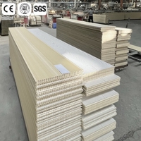 Revestimiento de Pared WPC 3D de Alta Calidad, 300*9mm, Impermeable, Ignífugo, Antiarañazos, para Salón, Dormitorio, Gimnasio, Taller, Almacén, Comedor, Moderno