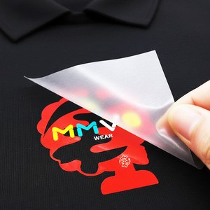 T-Shirt Transfer Labels Custom Heat Press Transfer Logo Iron on Sticker Heat Transfer Printing Tag Label for Clothes