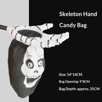 Nueva Bolsa de Dulces de Calabaza para Halloween, Bolsa de Truco o Trato, Decoración para Fiestas, Accesorios para Juegos