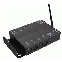 Répartiteur DMX 8 voies sans fil/filaire, amplificateur optique DMX 512 à 3 broches isolé