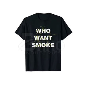 เสื้อยืดผู้ชายผ้าฝ้ายพิมพ์ลายพัฟ - Product Image 1