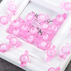 ลูกปัดอะคริลิค 16 มม. ลูกปัดแบบกระจายสำหรับทำสร้อยข้อมือ DIY สร้อยคอ อุปกรณ์ทำเครื่องประดับสำหรับเด็ก - Product Image 2