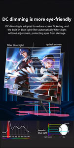 23.8 24 27 32 pouces incurvé plat 1K 2K 4K <span class=keywords><strong>120Hz</strong></span> 144Hz 165Hz 180Hz 240Hz moniteur <span class=keywords><strong>Pc</strong></span> ordinateur moniteurs moniteur de jeu - Product Image 5