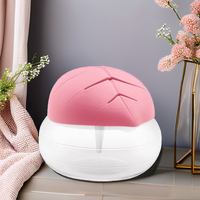 Humidificateur d'air électrique portable et diffuseur d'arômes avec commande intelligente et filtre à rideau d'eau pour la maison et la voiture