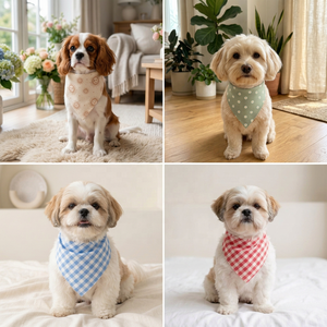 <span class=keywords><strong>Bandana</strong></span> élégant et réglable pour <span class=keywords><strong>chien</strong></span> avec boucle à dégagement rapide, collier détachable et lavable, foulard pour animaux de compagnie pour les vendeurs en ligne - Product Image 5