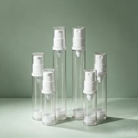 Silinder Sebagai Pompa Semprot 5ml 10ml 15ml untuk Perawatan Kulit Serum Lotion Sampo Krim Wajah & Penggunaan Perjalanan