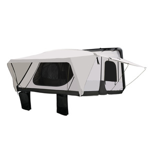 Tente de toit extérieure à ouverture automatique de haute qualité pour 2 personnes coque dure Tenda Sul Tetto hors route étanche pour voiture - Product Image 6