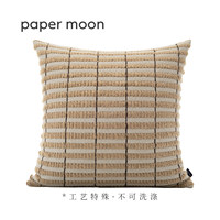 Housse de coussin tuftée Wabi Sabi Luxury Grid, coussin décoratif tissé texturé 3D pour la décoration du salon