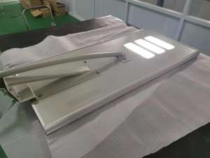 Lampe <span class=keywords><strong>solaire</strong></span> led applique murale à 2 lentilles, <span class=keywords><strong>éclairage</strong></span> d'extérieur, luminaire de rue - Product Image 4