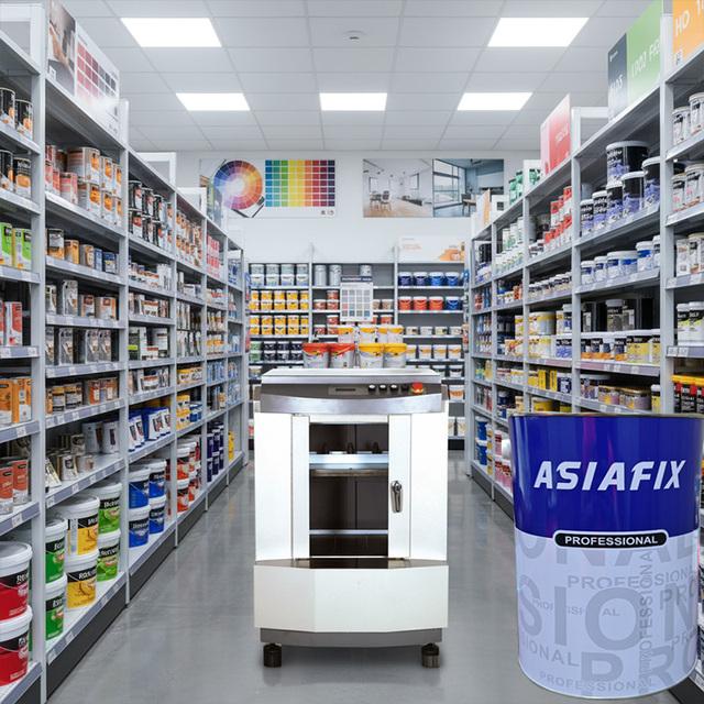 Computerized Automatic Paint Tinting Dispenser Paint Dispensing Machine & Automatic Gyroscopic Rotating Mixer