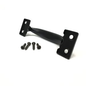 Tirador de puerta de entrada de zinc con acabado blanco Tamaño de 5 "Fácil instalación para aplicaciones de baño y cocina - Product Image 3