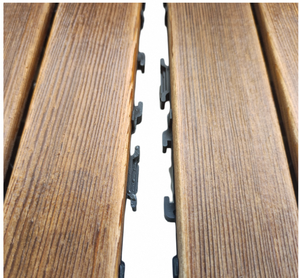 Fonte all'ingrosso all'aperto Splicing balcone auto-pavimentazione terrazza pavimento impermeabile in legno anticorrosivo in plastica - Product Image 6