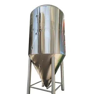 3500l Bioreactor Mantel Fermentatietank Conische Roestvrijstalen Tank Voor Bierbrouwerij Van Goede Kwaliteit En Betrouwbare Fabrikant