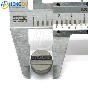 Gripper Pad Druckmaschine Psrts Teil Nr. 2 Loch auf der Mitte 11x18x6MM - Product Image 3