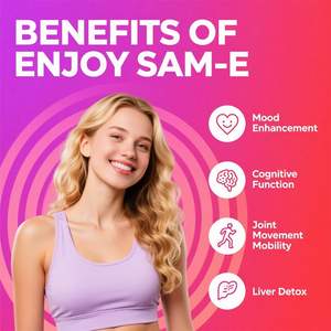 Gomitas <span class=keywords><strong>SAM</strong></span>-e de Marca Propia, Apoyo para el Estado de Ánimo, la Concentración y la Salud del Hígado, Suplementos <span class=keywords><strong>SAM</strong></span>-e 100% Veganos - Product Image 2