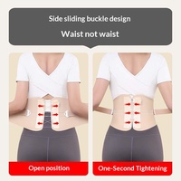 Ceinture de soutien lombaire quotidienne en Spandex avec boucle coulissante pour soulager les douleurs lombaires, pour hommes et femmes, idéale pour le travail à domicile ou au bureau
