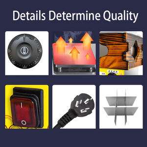 เครื่องทอด2ถังหม้อทอดไฟฟ้าเตาทำอาหารไฟฟ้าเตาทำอาหารไฟฟ้า - Product Image 5