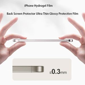 מותאם אישית <span class=keywords><strong>tpu</strong></span> hydrogel בחזרה סרט טלפון נייד 4 שכבה ברורה סרט מגן/מבריק משטח כיסוי מלא עיצוב אנטי שריטה - Product Image 2