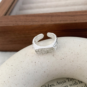 S925 Sterling Silver <b>Open</b> <b>Ring</b> Minimalist Design For Women Index Finger Fashion Jewelry Gift - Product Image 3
