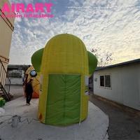 Stand de vente de limonade gonflable personnalisé, best-seller, pour la plage et la rue, tente de limonade gonflable