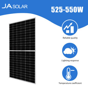Módulo Fotovoltaico de Doble Vidrio JA Solar MBB Bifacial N-Type Mono PERC de Media Celda, Paneles Solares de 525W-<span class=keywords><strong>550W</strong></span> - Product Image 3