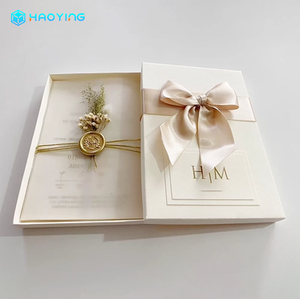 Competitive Price High-End Custom Logo Lid Base Rigid Gift Box Sponge Lining <strong>Pink</strong> Christmas Wedding Fur Recyclable <strong>Presents</strong> - Product Image 1