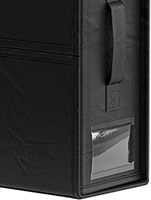 Organisateur de draps pliable KUYUE, boîte de rangement pour armoire, organiseur de literie, vêtements, couvertures, pour ensemble de housse de couette, linge de maison.