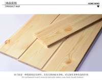 Planches de pin blanc naturelles CCA ACQ résistantes à la corrosion pour la construction en gros