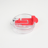 Logo personnalisé cadeau de Noël 30oz gobelet sous vide enduit de poudre tasses à café en acier inoxydable isolé voiture voyage avec paille
