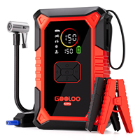 GOOLOO Démarreur de Voiture et Moto Haute Qualité 3000A 6.1A A3 Pro avec Écran Numérique, Éclairage LED et Compresseur d'Air 150PSI