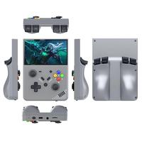 Console de jeu portable R43 M18 Pro Retro 4K HD avec écran de 4,3 pouces, 3D original, 25 simulateurs PSP PS1