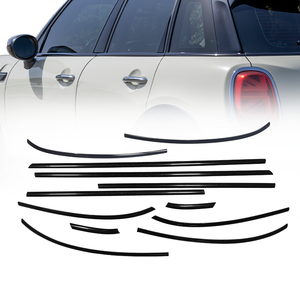 All'ingrosso Custom <span class=keywords><strong>Mini</strong></span> <span class=keywords><strong>Cooper</strong></span> S 5 porte F55 2014-2023 <span class=keywords><strong>accessori</strong></span> auto acciaio inossidabile nero porta cromata finestra modanatura decorativa - Product Image 1