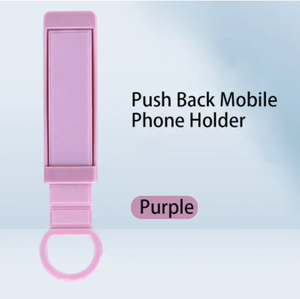 Điện thoại di động Trường hợp khung trở lại dính Push-Pull dây đeo cổ tay điện thoại di động Khóa máy tính để bàn dán khóa Kính thiên văn người lười biếng - Product Image 6