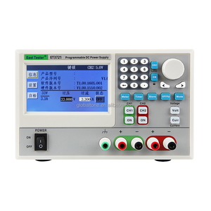 ET3721 프로그래머블 듀얼 채널 AC-DC 전원 공급기 30V 3A 5A 용량 산업용 안정적인 전자 측정 기기 - Product Image 1