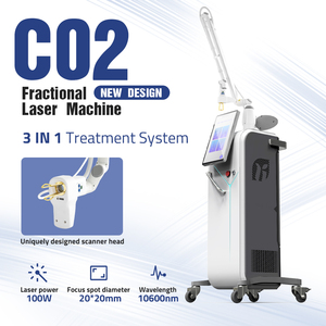 Utilisation en clinique CO2 Fraccionado Laser Fractionnel CO2 Beauté Machine Élimination des cicatrices Vaginal Resserrer le traitement de l'acné 10600nm Co2 Laser - Product Image 4